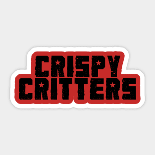 Crispy Critters Sticker